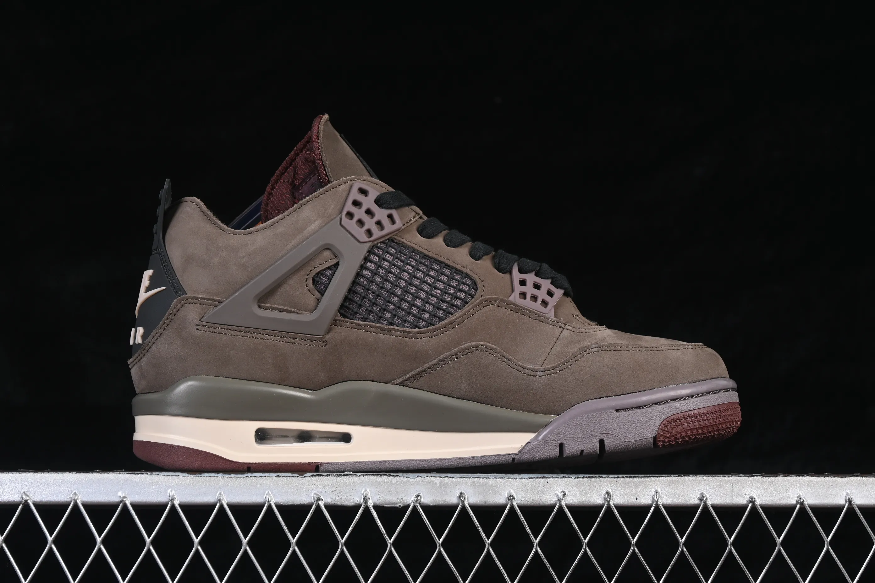 All categories Air Jordan Jordan series basketball shoes Air Jordan 4 A Ma Maniere x Air Jordan 4 Rerto "Dark Mocha" AJ4 Joe 4 Mocha Brown IF3102-200
